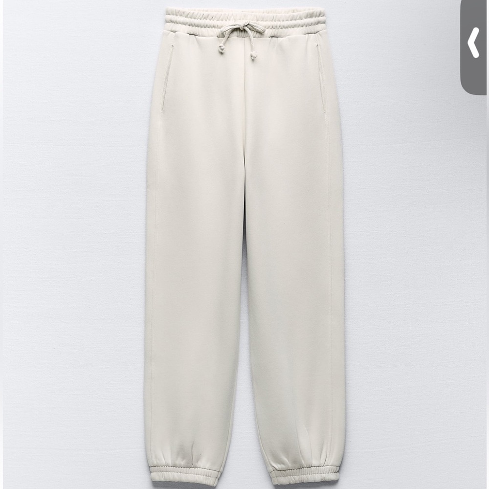 Zara plush jogging pants